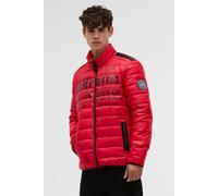 Outdoorjacke CAMP DAVID, Damen, Gr. M, rot, Material: 100% Polyester, Futter: 100% Polyester, Füllung: 100% Polyester, bedruckt, bestickt, regular fit normal, eingesetzt elastischer Bund, Jacken, mit