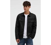 Outdoorjacke CAMP DAVID, Herren, Gr. M, schwarz, Popeline, Material: 100% Baumwolle, unifarben, regular fit kurz, eingesetzt 1-Knopf-Manschette, Jacken Outdoorjacke (54105140-M) schwarz