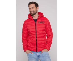 Outdoorjacke CAMP DAVID, Herren, Gr. S, rot, Steppware, Material: 100% Polyamid, Futter: 100% Polyester, Füllung: 100% Polyester, bedruckt, bestickt, slim fit normal, eingesetzt elastischer Bund, Jack