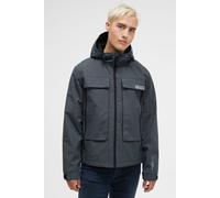 Outdoorjacke CAMP DAVID, Herren, Gr. XL, blau (blau shade), Web, Material: 100% Polyamid, Futter: 100% Polyester, Wattierung: 100% Polyester, bedruckt, bestickt, regular fit normal, eingesetzt, Jacken