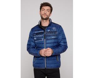 Outdoorjacke CAMP DAVID, Herren, Gr. XL, blau, Steppware, Material Oberstoff: 100% Polyester, Futter: 100% Polyester, Füllung: 100% Polyester, bedruckt, bestickt, regular fit normal, eingesetzt elasti