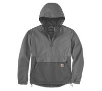 Outdoorjacke CARHARTT "Anorak", Herren, Gr. M, grau (dunkelgrau), Obermaterial: 100% Polyester PES., Jacken Outdoorjacke (74363431-M) dunkelgrau