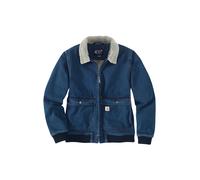 Outdoorjacke CARHARTT "Jacke", Damen, Gr. S, blau, Obermaterial: 100% Baumwolle CO., Jacken Outdoorjacke (60566550-S) blau