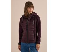 Outdoorjacke CECIL, Damen, Gr. M (40), berry rot, Stoff, Obermaterial: 67% Polyester, 27% Viskose, 6% Elasthan. Obermaterial 2: 100% Polyester. Füllung: 100% Polyester, unifarben, normal normal, ohne