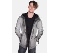 CIPO & BAXX Herren Freizeitjacke mit Schnürärmel grau, Größe M, 4751835 Grau M
