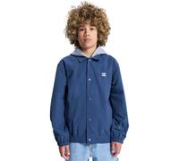 Outdoorjacke DC SHOES "Driver", Kinder, Gr. 16(165-172cm), blau (schwarz denim), Obermaterial: 100% Polyester., Jacken Outdoorjacke (74728627-16) schwarz denim