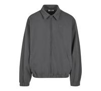 Outdoorjacke DEF "DEF Herren DEF Colllar Jacket", Herren, Gr. S, anthrazit washed, 98% Baumwolle, 2% Elasthan, mehrfarbig, relaxed fit, amerikanischer Ausschnitt, Jacken Outdoorjacke (11625067-S) anth