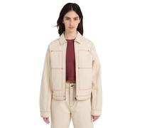 Outdoorjacke ELEMENT "Chore Canvas", Damen, Gr. S, beige (natural), Obermaterial: 70% Baumwolle, 30% Baumwolle., Jacken Outdoorjacke (47259028-S) natural