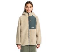 Outdoorjacke ELEMENT "Wolfe Sherpa", Jungen, Gr. 14(155-164cm), oat milk, 100% Polyester, Jacken (95873758-14) oat milk