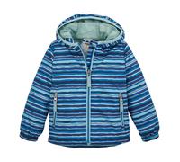 Outdoorjacke "FIOS 56 MNS JCKT", Mädchen, Gr. 122/128, blau (stahlblau), Obermaterial: 100% Polyester;Futter: 100% Polyester, FIRST INSTINCT BY KILLTEC, Jacken Outdoorjacke, Funktionsjacke mit Kapuze,