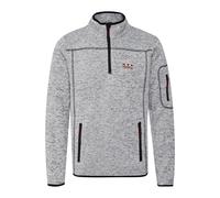 Outdoorjacke FQ1924 "Troyer FQBirk", Herren, Gr. M, grau (pewter mix), Obermaterial: 100% Polyester PES., Pullover Outdoorjacke (77893238-M) pewter mix
