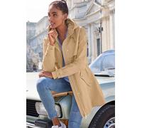 FRENCH CONNECTION Outdoorjacke Damen beige Gr.XS (32/34)