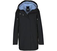 Outdoorjacke FUCHS SCHMITT "Jacke", Damen, Gr. 38, blau (marine), Web, Obermaterial: 100% Polyester. Futter: 100% Polyester. Wattierung: 100% Polyester, clean, unifarben, normal Po-bedeckend, hoch ges