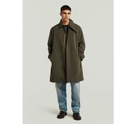 Outdoorjacke G-STAR "Car Coat", Herren, Gr. L, grün (schwarz olive, dk schwarz), Obermaterial: 82% Polyester, 18% Polyamid, Jacken Outdoorjacke (70456127-L) schwarz olive, dk schwarz
