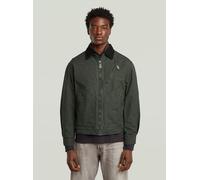 Outdoorjacke G-STAR "Duty Canvas Trucker Jacke", Herren, Gr. L, asfalt, Obermaterial: 100% Baumwolle, Jacken Outdoorjacke (49335165-L) asfalt