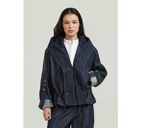 Outdoorjacke G-STAR "Fluid-Kurzjacke", Damen, Gr. XS, rinsed, Obermaterial: 100% Lyocell, Jacken Outdoorjacke (41525021-XS) rinsed