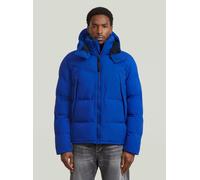 Outdoorjacke G-STAR "G-Whistler Padded Hooded Jacke 2.0", Herren, Gr. M, racing blau, Obermaterial: 50% Polyester, 50% Polyester, Jacken Outdoorjacke (85321050-M) racing blau