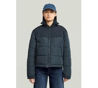 Outdoorjacke G-STAR "Jacke Expedition", Damen, Gr. S, blau (india ink pinstripe), Obermaterial: 100% Polyester, Jacken Outdoorjacke (56826144-S) india ink pinstripe