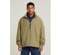 Outdoorjacke G-STAR "Lightweight Expedition Sporty Jacke", Herren, Gr. S, beige (ensis grün), Obermaterial: 57% Polyester, 43% Elastomultiester, Jacken Outdoorjacke (45685133-S) ensis grün