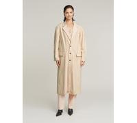 Outdoorjacke G-STAR "Macro Coat", Damen, Gr. M, peach puree gd coated, Obermaterial: 25% Baumwolle, Jacken Outdoorjacke (98654618-M) peach puree gd coated