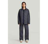 Outdoorjacke G-STAR "MN Selvedge Jacke", Damen, Gr. S, raw denim, Obermaterial: 100% Baumwolle, Jacken Outdoorjacke (30146210-S) raw denim