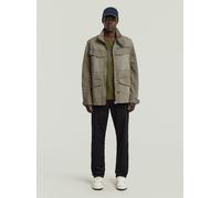 Outdoorjacke G-STAR "Rovic Slim Field Jacke", Damen, Gr. S, vintage dust turf, Obermaterial: 50% Baumwolle, 48% Baumwolle, 2% Elasthan, Jacken Outdoorjacke (76370336-S) vintage dust turf