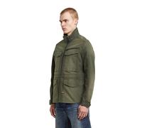 Outdoorjacke G-STAR "Rovic Slim Field Jacke", Damen, Gr. XL, vintage dust asfalt, Obermaterial: 50% Baumwolle, 48% Baumwolle, 2% Elasthan, Jacken Outdoorjacke (17960837-XL) vintage dust asfalt