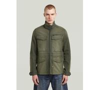 Outdoorjacke G-STAR "Rovic Slim Field Jacke", Herren, Gr. M, vintage dust asfalt, Obermaterial: 50% Baumwolle, 48% Baumwolle, 2% Elasthan, Jacken Outdoorjacke (17960837-M) vintage dust asfalt