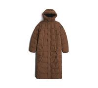 Outdoorjacke G-STAR "Whistler Long Puffer", Damen, Gr. M, potting soil, Obermaterial: 50% Polyester, 50% Polyester, Jacken Outdoorjacke (28536063-M) potting soil