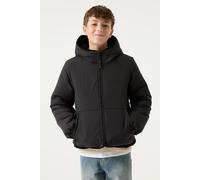 Outdoorjacke GARCIA, Jungen, Gr. 176, schwarz, Web, Obermaterial: 100% Polyester, unifarben, regular fit normal, elastischer Bund, Jacken Outdoorjacke, mit Teddy-Fell for BOYS (82310624-176) schwarz