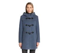 Outdoorjacke GIL BRET "Gil Bret Damen Dufflecoat mit Kapuze", Damen, Gr. 44, marineblaus, Obermaterial: 75% Wolle, 20% Polyamid, 5% Kaschmir. Besatz: 75% Wolle, 20% Polyamid, 5% Kaschmir. Futter: 100%