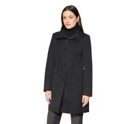 Outdoorjacke GIL BRET, Gr. 38, jet schwarz, Web, Obermaterial: 58% Baumwolle, 42% Polyester, unifarben, regular fit normal, gerader Abschluss, Jacken Outdoorjacke, mit Stehkragen (42382645-38) jet sch