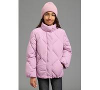 Outdoorjacke H.I.S "Winter-Steppjacke mit Herzreflektor von H.I.S", Mädchen, Gr. 152/158, rosa, Web, Obermaterial: 100% Polyester. Futter: 100% Polyester. Wattierung: 100% Polyester, unifarben, Basic