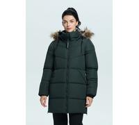 Outdoorjacke ICEPEAK "Icepeak Mantel Adaire", Damen, Gr. 40, dunkel grün, 100% Polyester, Jacken Outdoorjacke (24460162-40) dunkel grün