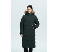 Outdoorjacke ICEPEAK "Icepeak Mantel Brilon", Damen, Gr. 36, dunkel grün, 100% Polyester, Jacken Outdoorjacke (57203346-36) dunkel grün