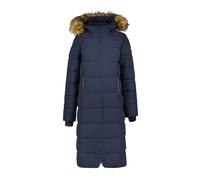 Outdoorjacke ICEPEAK "Icepeak Mantel Brilon", Damen, Gr. 38, blau (dunkel blau), 100% Polyester, Jacken Outdoorjacke (53996937-38) dunkel blau