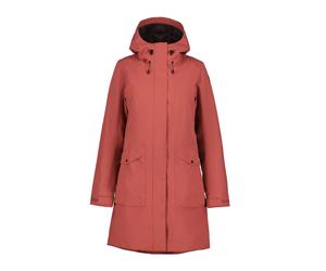 Outdoorjacke ICEPEAK "Icepeak Mantel Ulysses", Damen, Gr. 42, hellrot, Stoff, 100% Polyester, normal, Jacken Outdoorjacke (91597352-42) hellrot