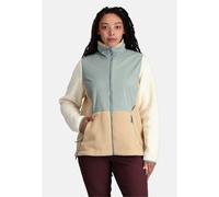 Outdoorjacke KARI TRAA "Røthe", Damen, Gr. M, braun (braun, mehrfarbig), 100% Polyester, mehrfarbig, normal, hoch geschlossener Ausschnitt, Jacken, mit windbeständigem Material (31280619-M) braun, meh