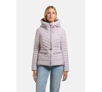Outdoorjacke KHUJO "Lorella", Gr. XS (34), raindrops lila, Obermaterial: 100% Nylon. Innenfutter: 100% Nylon. Wattierung: 100% Polyester, figurbetont hüftbedeckend, hoch geschlossener Ausschnitt, Ärme