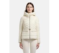 Outdoorjacke KHUJO "Lorella", Damen, Gr. XXL (44), sanftes weiß, Obermaterial: 100% Nylon. Innenfutter: 100% Nylon. Wattierung: 100% Polyester, figurbetont hüftbedeckend, hoch geschlossener Ausschnitt