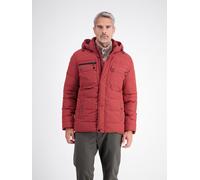 Outdoorjacke LERROS "Aufwändige Funktionsjacke, wärmend und wasserabweisend", Herren, Gr. XXL, rot (schwarz muted rot), 100% Polyester, Jacken Outdoorjacke (25211450-XXL) schwarz muted rot