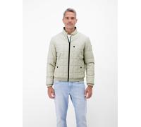 Outdoorjacke LERROS "Blousonjacke in Stepp-Optik", Herren, Gr. S, beige (stone), 100% Polyester, Jacken Outdoorjacke (31860444-S) stone