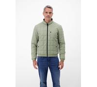 Outdoorjacke LERROS "Blousonjacke in Stepp-Optik", Herren, Gr. S, grün (tinted grau), 100% Polyester, Jacken Outdoorjacke (87903156-S) tinted grau