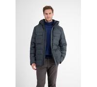 Outdoorjacke LERROS "Herren Fieldjacket in Woll-Optik", Herren, Gr. L, blau (blau night), 100% Polyester, Jacken Outdoorjacke (30305441-L)