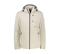 Outdoorjacke LERROS "LERROS Herren Struktur-Blouson in Übergrößen", Damen, Gr. 5XL, weiß (foam weiß), 100% Polyester, Jacken Outdoorjacke, Wasser- und windabweisend (12424960-5XL) foam weiß