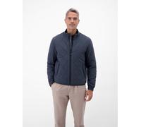 Outdoorjacke LERROS "Steppjacke im Waben-Design", Herren, Gr. 3XL, blau night, 87% Nylon, 13% Elasthan, Jacken Outdoorjacke (63924104-XXXL) blau night