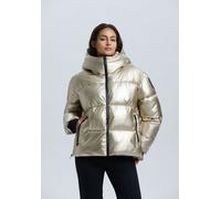 Outdoorjacke LUHTA "Luhta Jacke Eiseberg", Damen, Gr. 44, fudge, 90% Polyamid, 10% Elasthan, Jacken Outdoorjacke (76914155-44) fudge