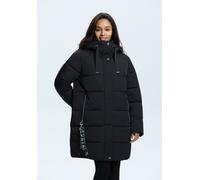 Outdoorjacke LUHTA "Luhta Mantel Halla", Damen, Gr. 36, schwarz, 100% Polyester, Jacken Outdoorjacke (84175420-36) schwarz