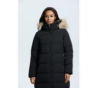 Outdoorjacke LUHTA "Luhta Mantel Iisalmi", Damen, Gr. 44, schwarz, 100% Polyester, Jacken Outdoorjacke (43610835-44) schwarz