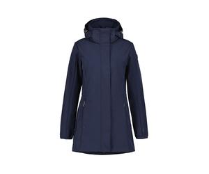 Outdoorjacke LUHTA "Luhta Softshell jacke Iloniemi", Damen, Gr. 44, blau (dunkel blau), Stoff, 98% Polyester, 2% Elasthan, normal, Jacken Outdoorjacke (37254621-44) dunkel blau